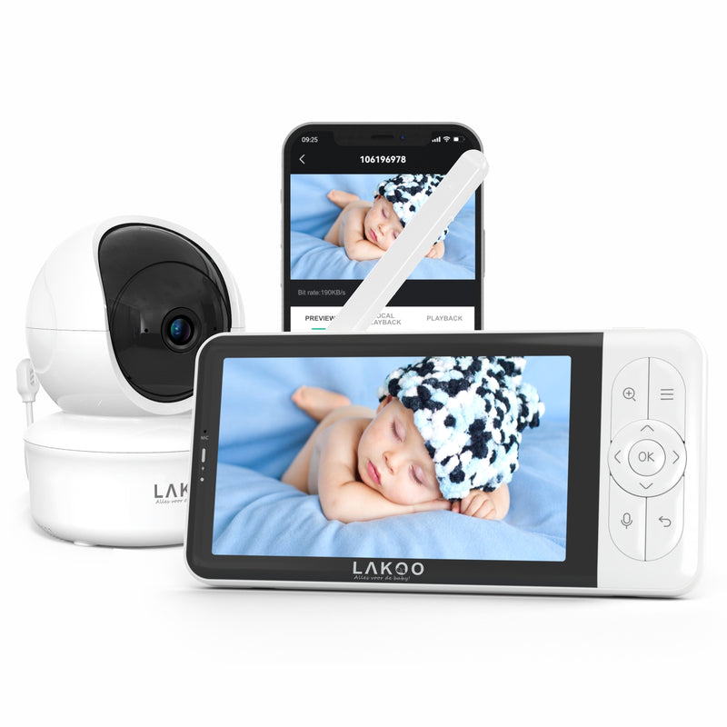 Lakoo® - Baby Monitor with Camera PRO 6