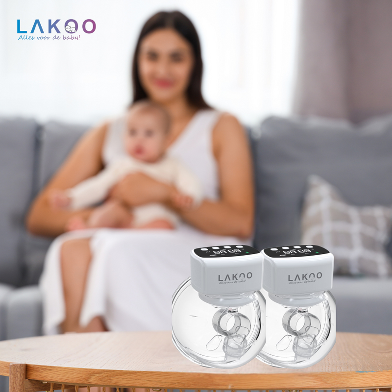 Lakoo Baby Borstkolf en Flasswarmer pakket van 2 combi deal 1