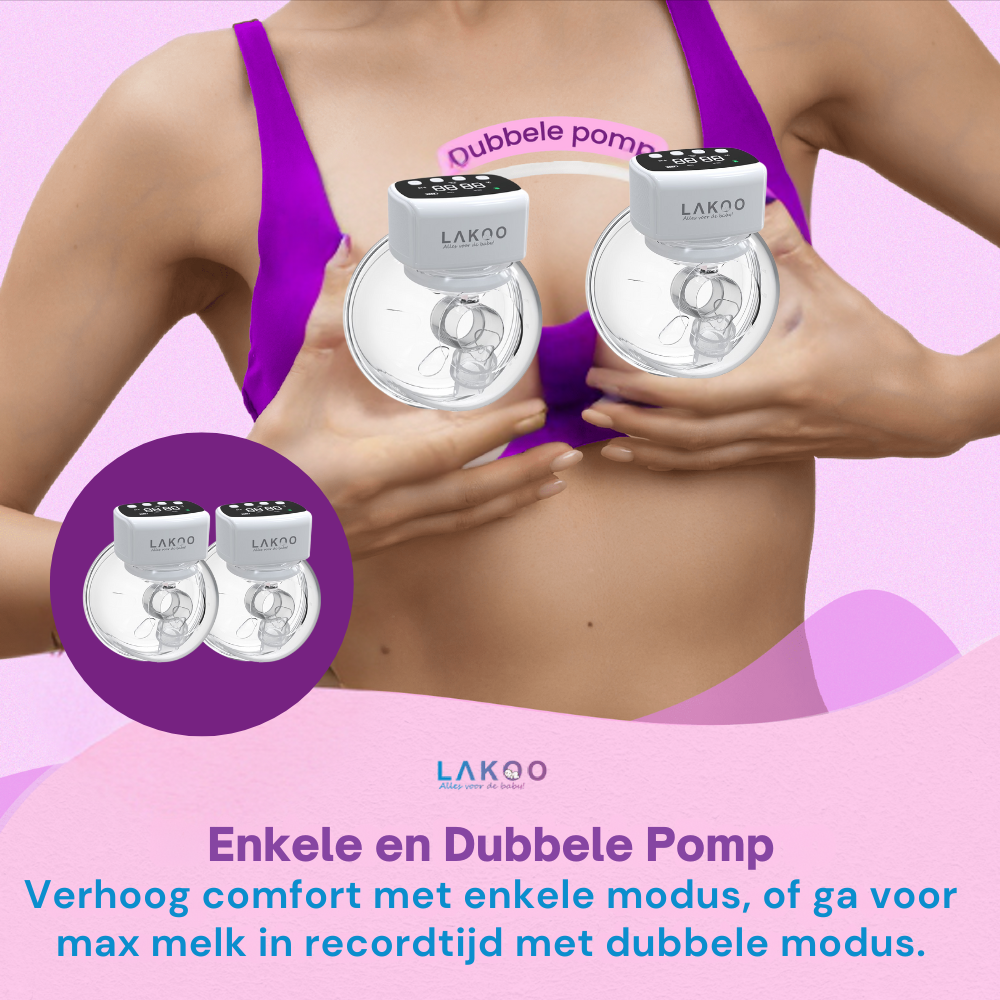 Lakoo Baby Borstkolf en Flasswarmer pakket van 2 combi deal 1