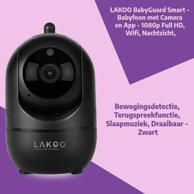 Lakoo - Baby Monitor with Camera and App 2 Pack