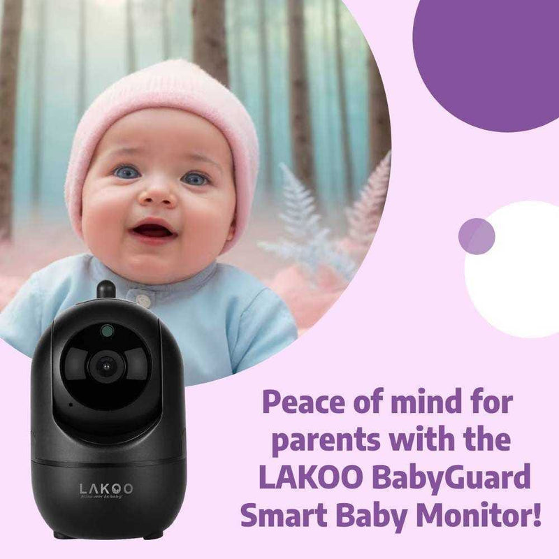 Lakoo - Baby Monitor with Camera and App 2 Pack