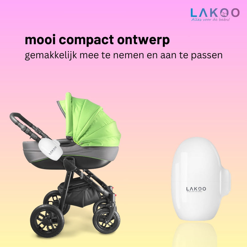 Lakoo Miniguard Vision B med flaskvärmare med napp med Rocker kombi erbjudande 10