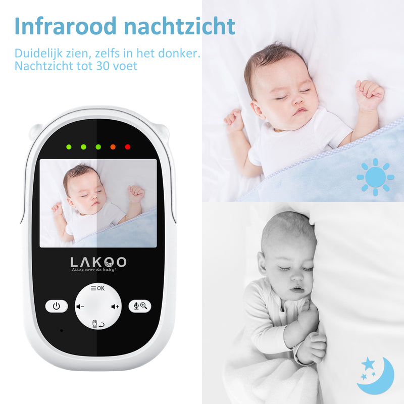 LAKOO Babyvakt MiniGuard Vision C Liten Kompakt Billigt