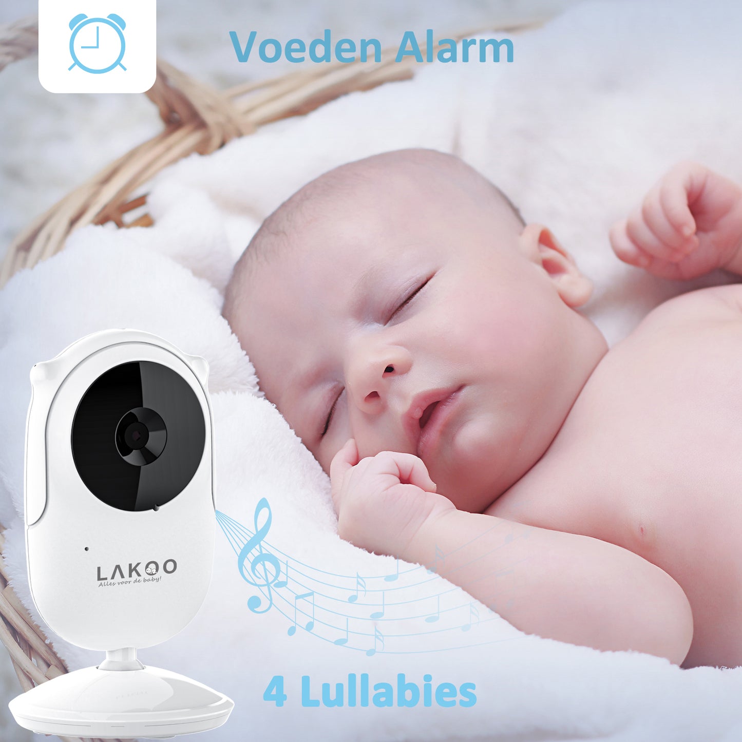 LAKOO Babyfoon MiniGuard Vision C Kleincompact Goedkoopte