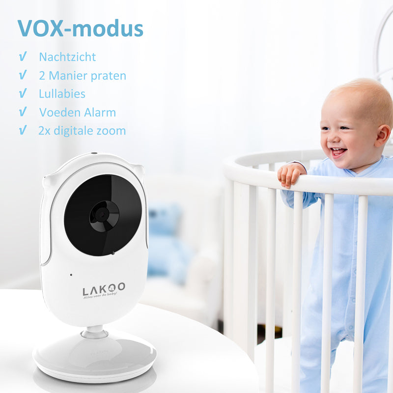 LAKOO Babyvakt MiniGuard Vision C Liten Kompakt Billigt