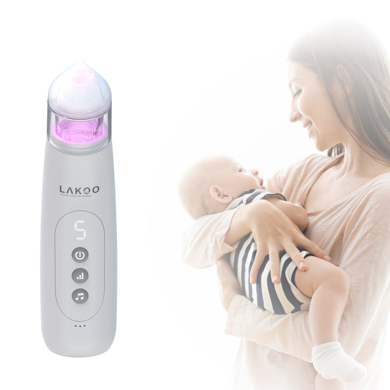 LAKOO Pro N1 Nasal Aspirator - Nasal Aspirator för nyfödda - 5 sugnivåer