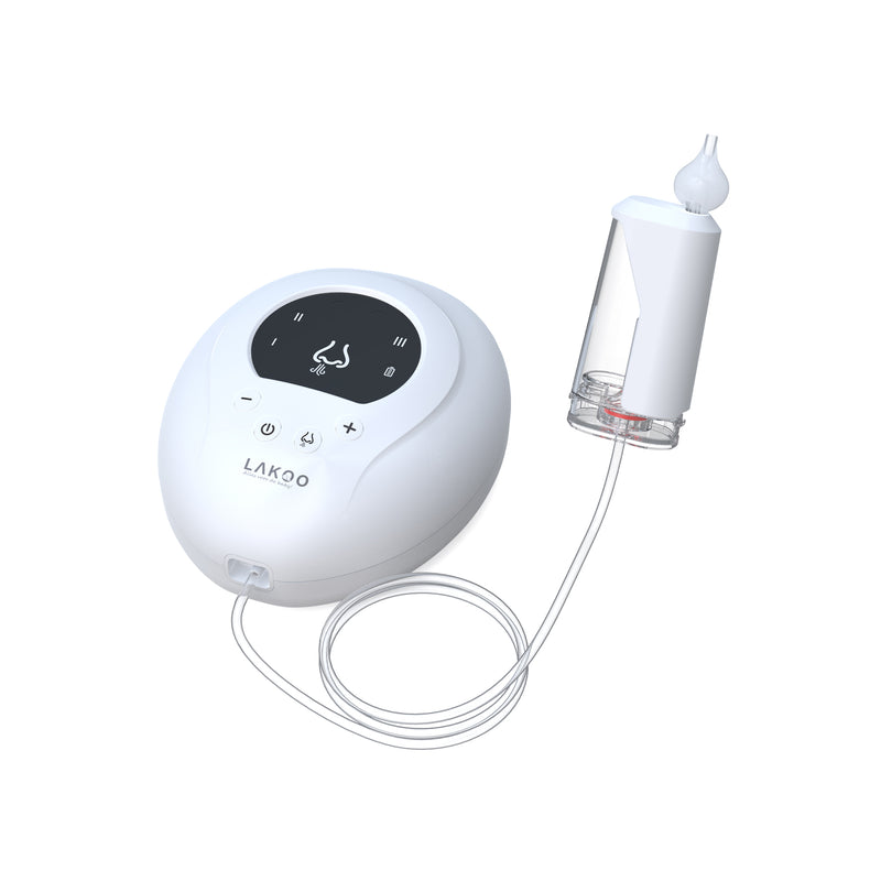 LAKOO Pro N Nasal Aspirator - Nasal Aspirator for Newborns - 9 Adjustable Suction Levels