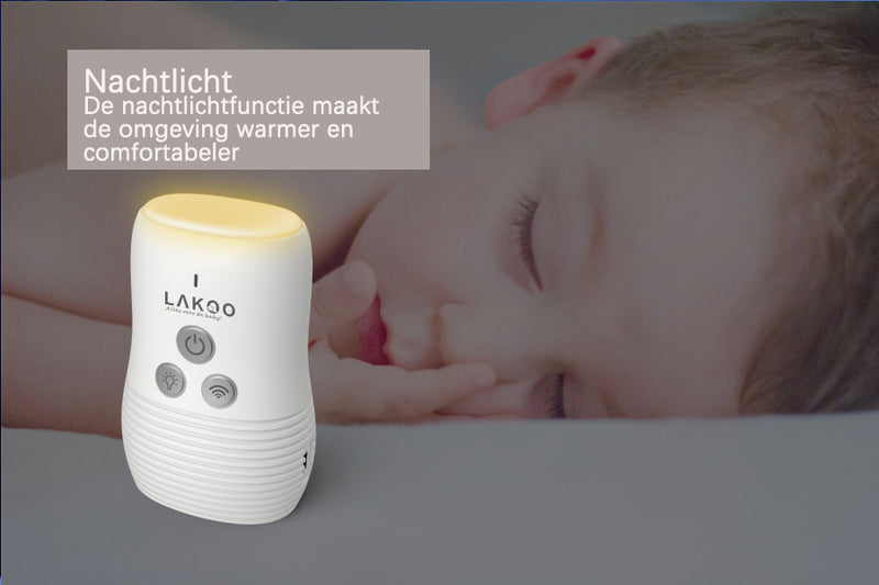 LAKOO Audi Babyfoon Hooggevoelige Microfoon