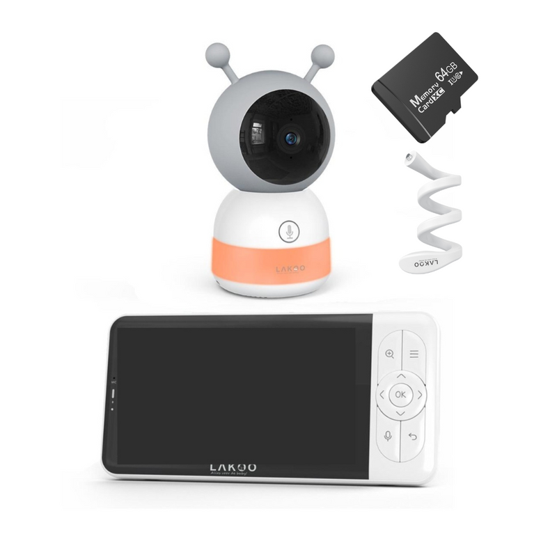 Lakoo baby monitor Pro 6T Including holder and sd card With light