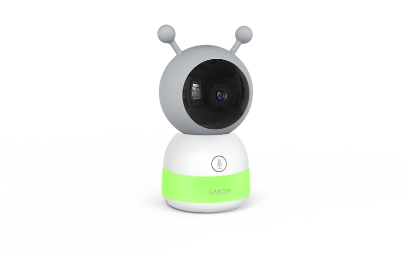 Lakoo Baby Monitor Pro 6T including holder and SD card built-in night light different colors