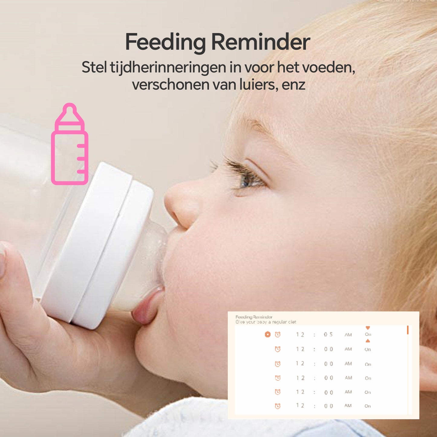 Lakoo® BabyGuard  Babyfoon 2 stuks