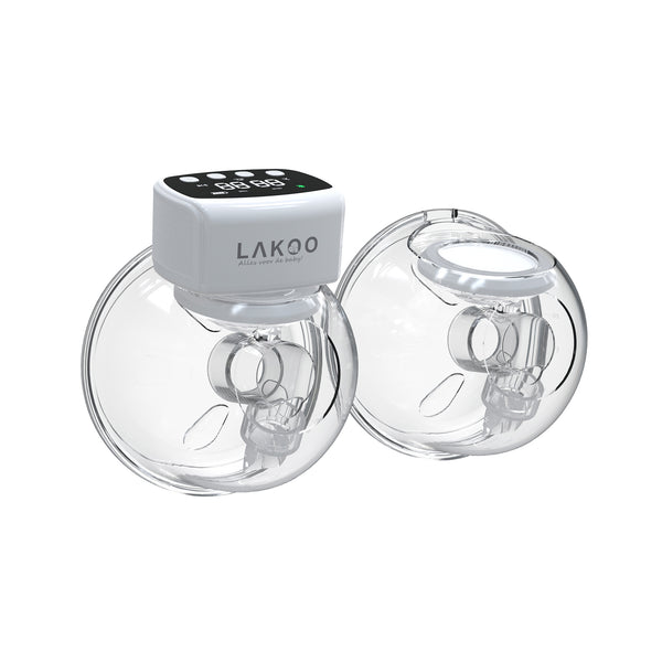 LAKOO Breast Pumps Wireless Double Electric Breast Pump 2 pack