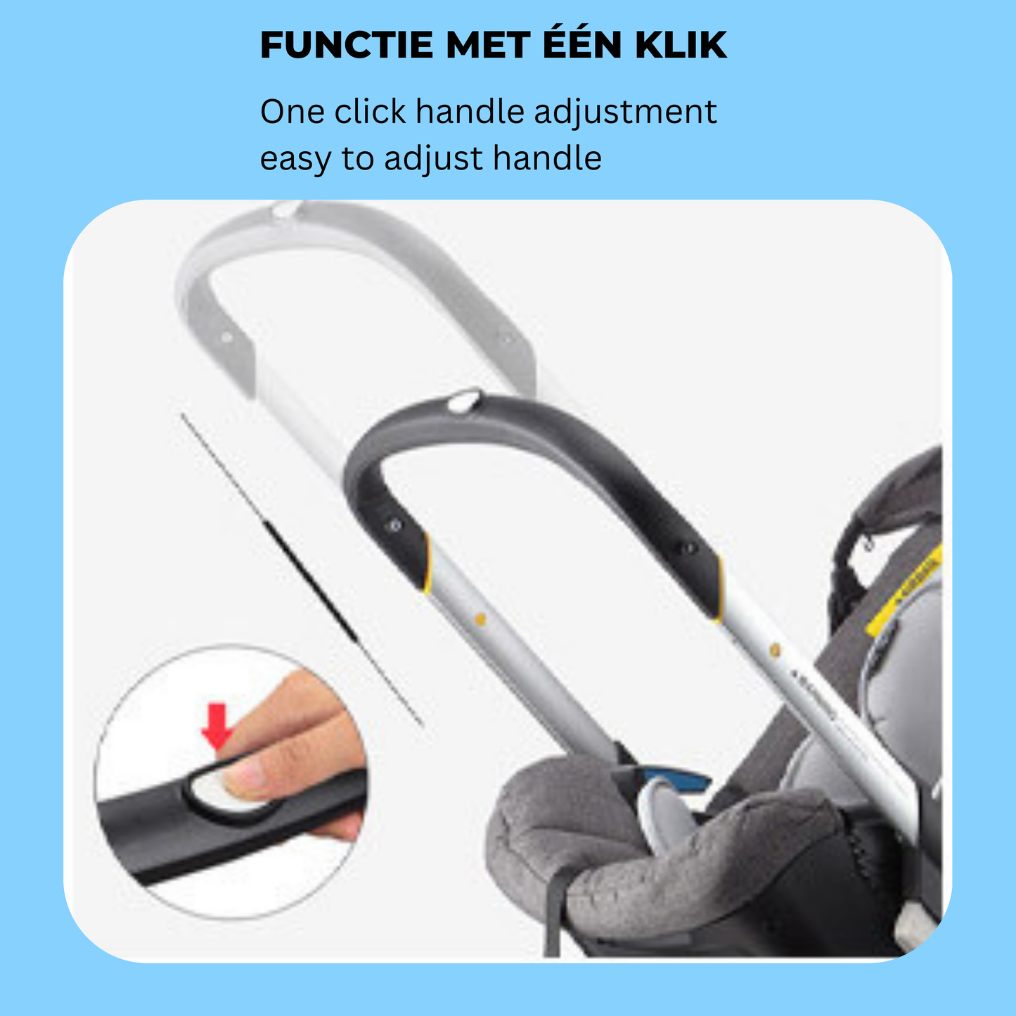 Lakoo Kinderwagen 4 in 1 kinderwagen