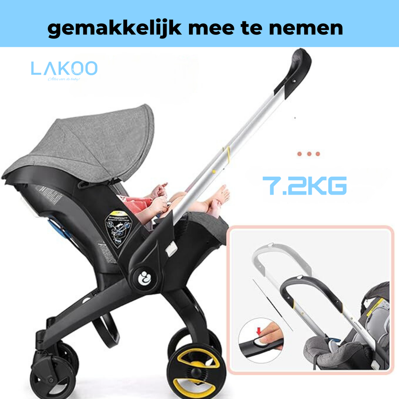 Lakoo Stroller 4 in 1 stroller