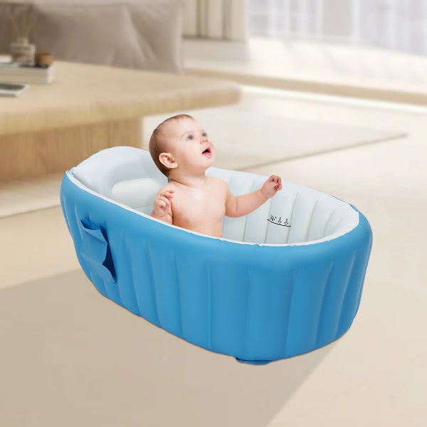 Lakoo Inflatable Baby Bath - Foldable Baby Bath