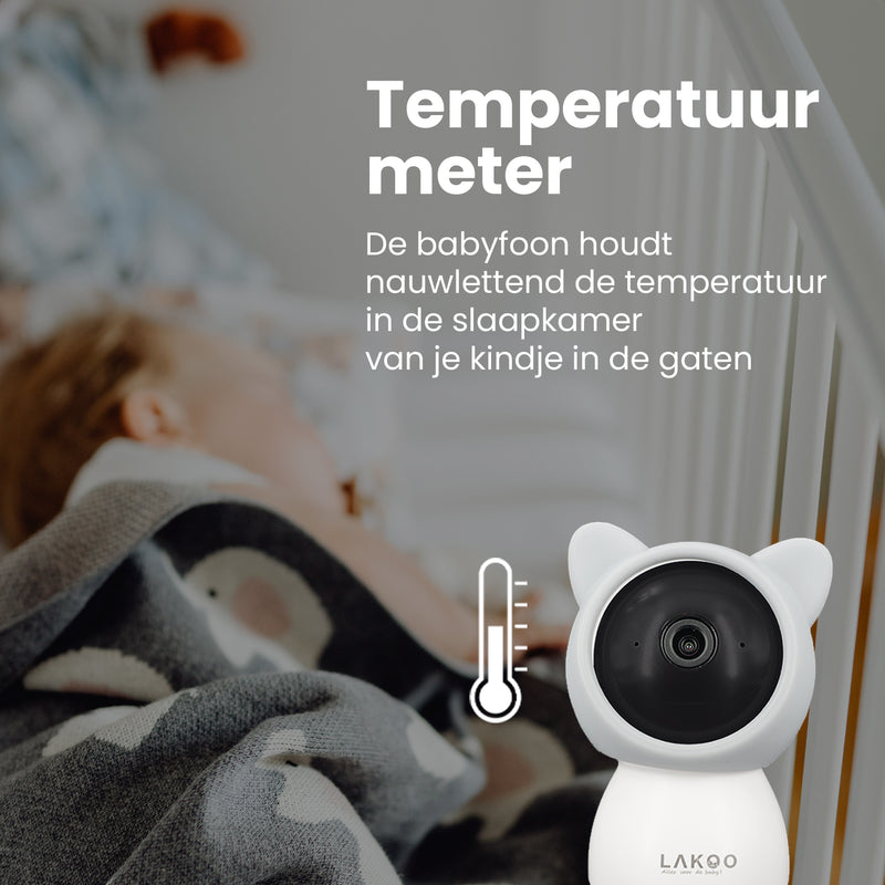 Lakoo® BabyGuard Baby Monitor 2 pieces