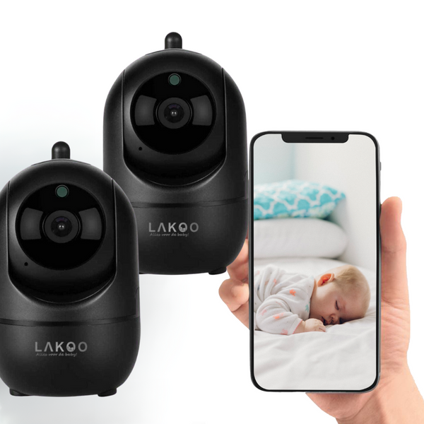 Lakoo - Babyfoon met Camera en App 2 Pack