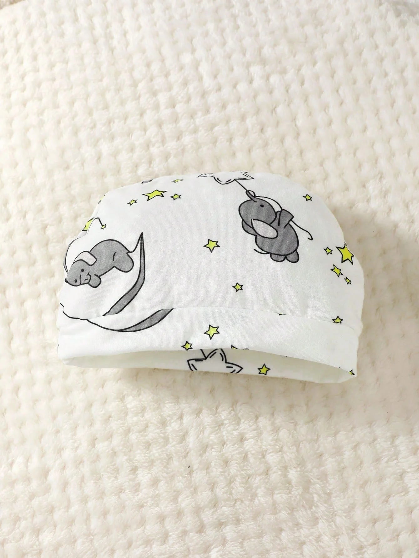 Schattige 2-delige Babyset met Cartoon Olifant Design 🐘💕