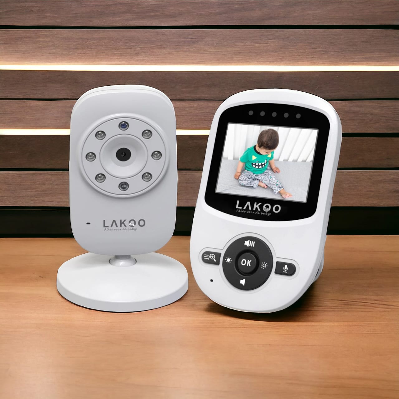 Lakoo Miniguard Vision B met Flesverwarmer met  Speentje met Rocker combi deal 10