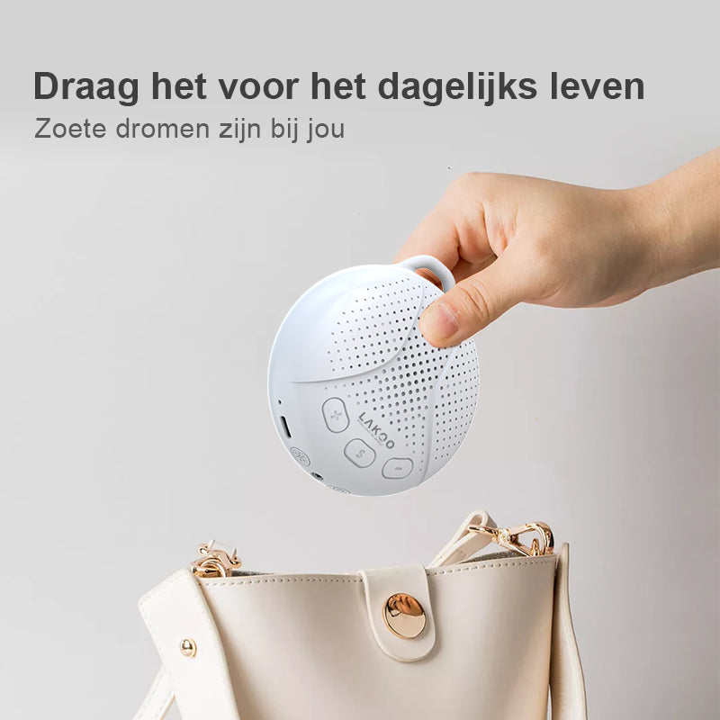 Lakoo White noise - machine baby - Muziekmobiel Baby - Witte ruis machine - accu voor 100 uur