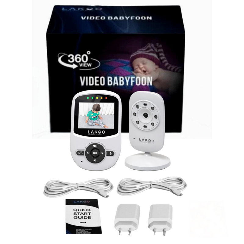 LAKOO Baby Monitor MiniGuard Vision B med liten monitor