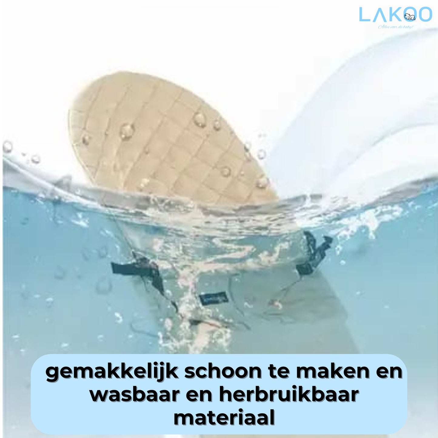 Lakoo Wipstoeltje Creme